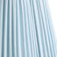 16cm scalloped empire shade in blue sky linen