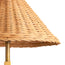 35cm cone shade in natural rattan