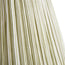 25cm empire shade in green candy stripe block printed cotton