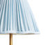 20cm scalloped empire shade in blue sky linen