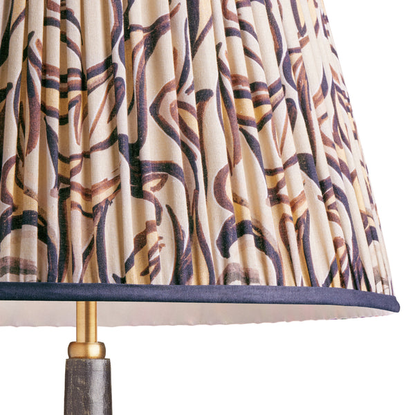 45cm straight empire shade in natural Disco Zebra by Matthew Williamso
