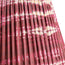 45cm straight empire shade in Crimson tie dyed cotton