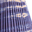 45cm straight empire shade in denim tie dyed cotton