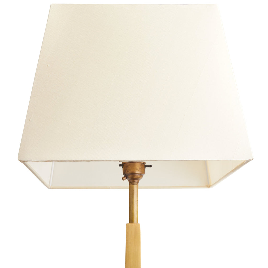 25cm square lampshade dupion silk