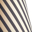 30cm empire shade in jet stripes hand painted card