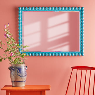 Charming Mirror in turquoise
