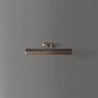 Smaller Lautrec picture light in bronze