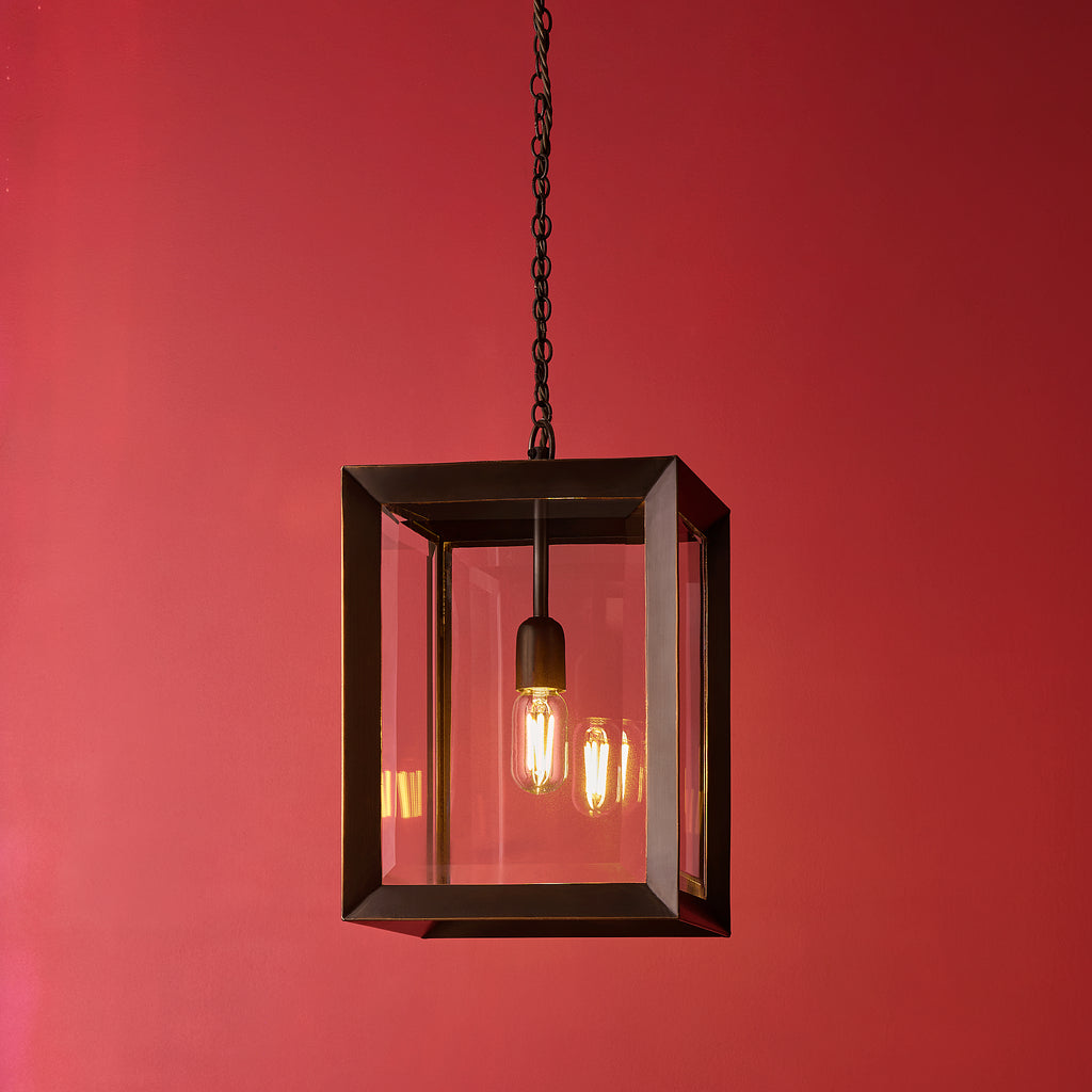 Winchester Bronze Lantern Pendant Light