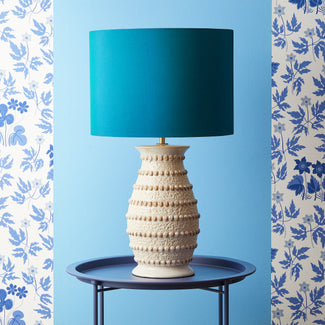 Rex table lamp in stone