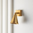 Crick single spotlight in antiqued brass