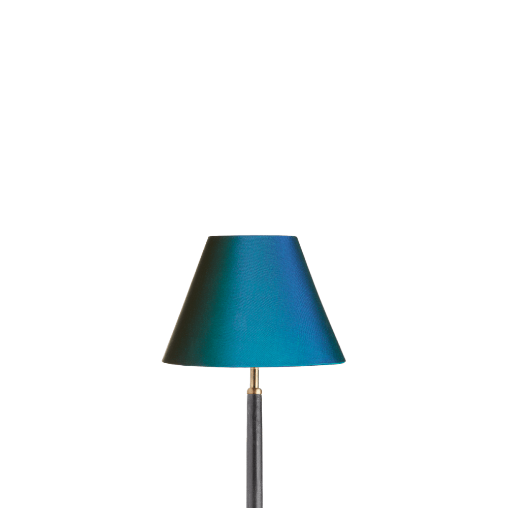 25cm empire lampshade peacock dupion silk