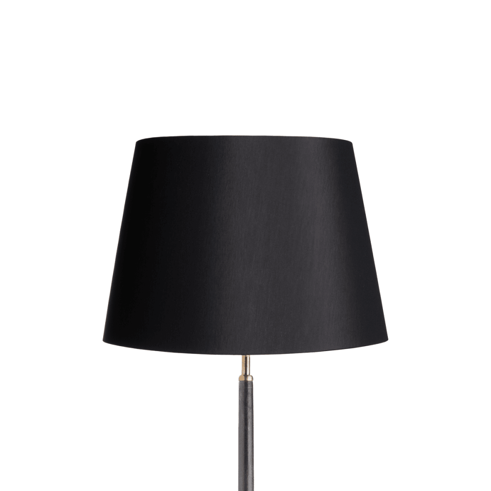 40cm straight empire lampshade silk Glasgow gold interior