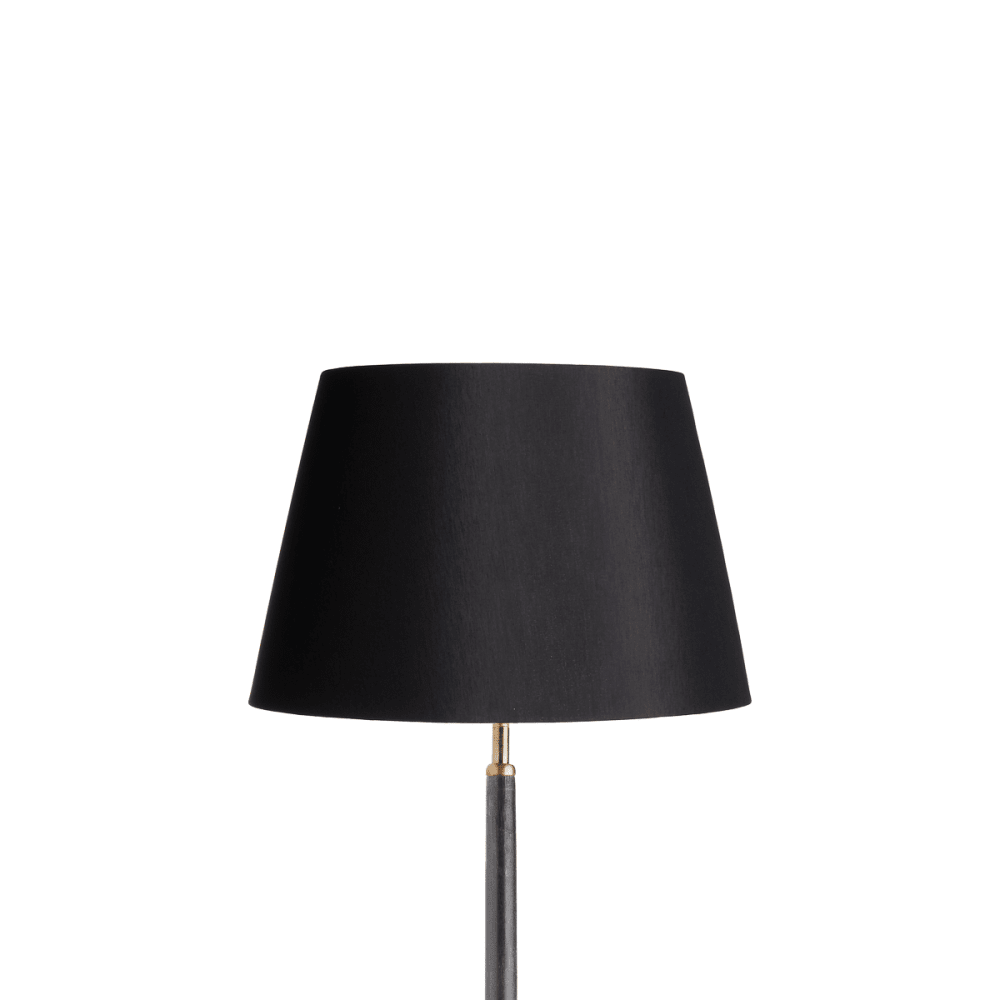 35cm straight empire lampshade silk Glasgow gold interior