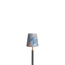 12cm tall tapered shade with candle clip in blue,yellow and red Brenta hand made marble paper