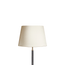 30cm straight empire lampshade in ivory dupion silk