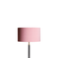 26cm short drum shade in antique rose dupion silk