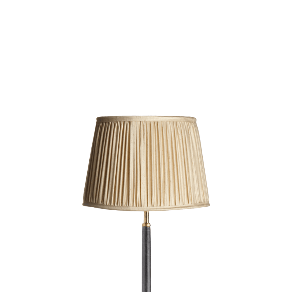 30cm straight empire gathered lampshade silk