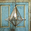 Connie pendant light in antique brass
