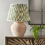 Larger ambrose table lamp in natural terracotta