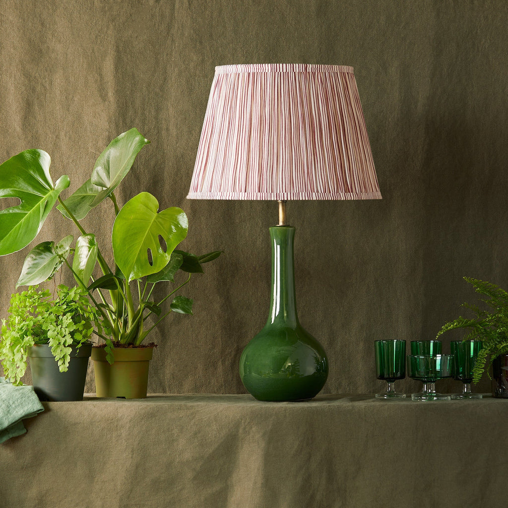 Ellie table lamp emerald glaze