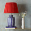 Gingembre Table Lamp in blue and white ceramic