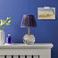 Katherine table lamp in clear blown glass