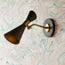 Bow Tie wall light in black